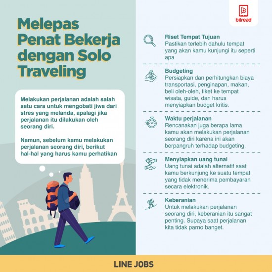 Melepas Penat Bekerja dengan Solo Traveling