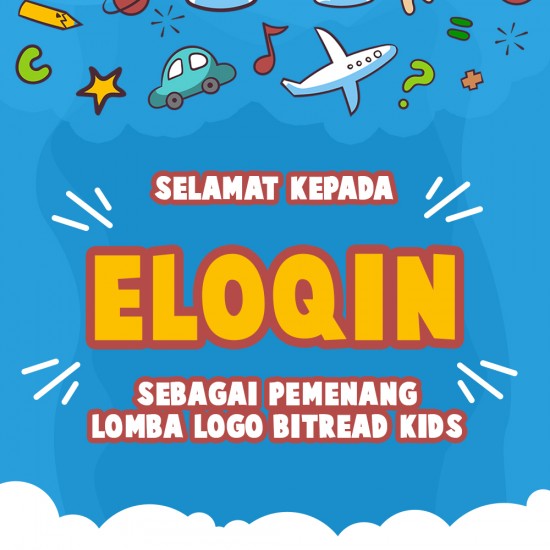 Pemenang Kompetisi Logo Bitread Kids