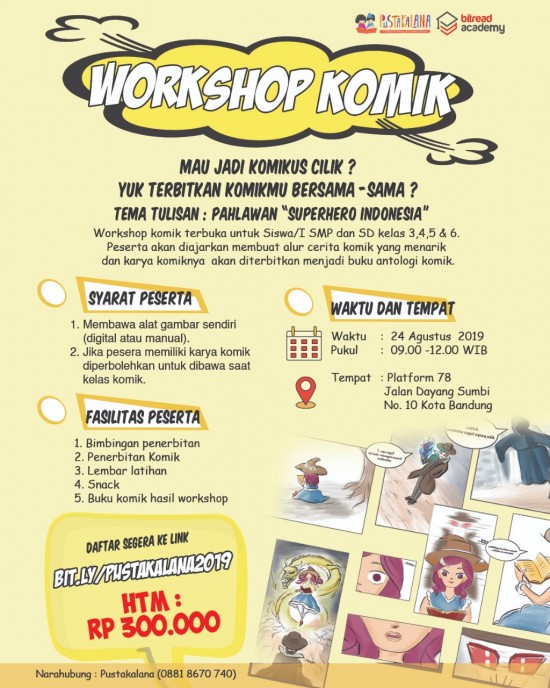 WORKSHOP KOMIK BITREAD